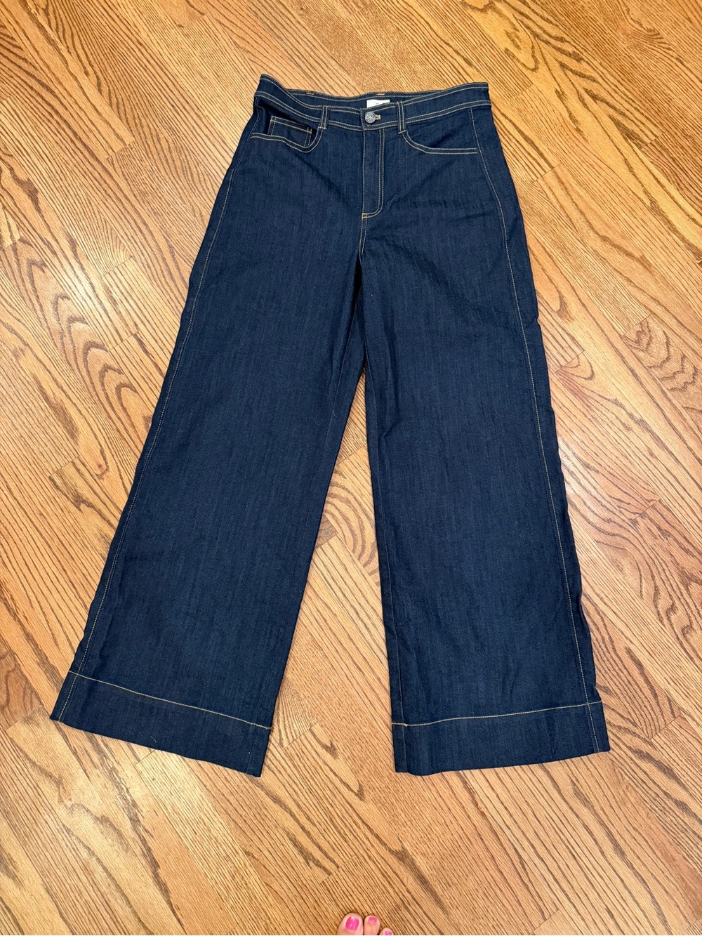 Betsy high rise wide leg indigo - Picture 5 of 9